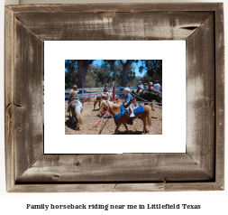 family horseback riding near me in Littlefield, Texas